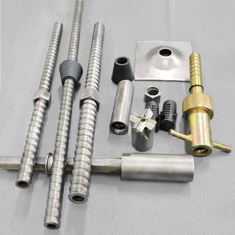 Full Threaded Hollow Anchor Rod For Self Drilling Systems